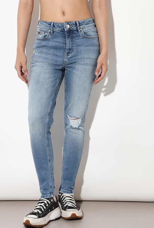 ONLY Mid-Wash Skinny Fit Jeans