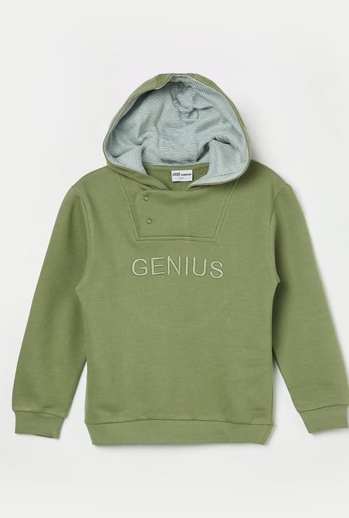 FAME FOREVER Embroidered Sweatshirt