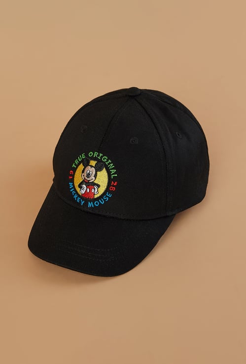 FAME FOREVER Mickey Mouse Embroidered Cap