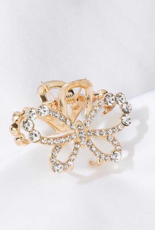 FAME FOREVER Embellished Hair Clutcher