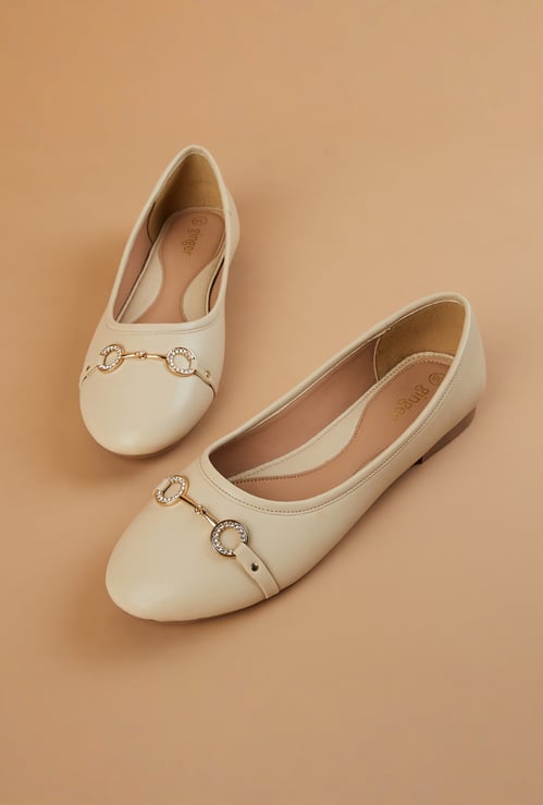 GINGER Embellished Ballerinas