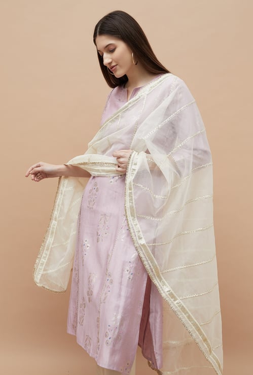 MELANGE Embroidered Dupatta