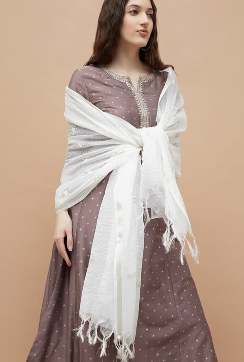 MELANGE Embroidered Dupatta