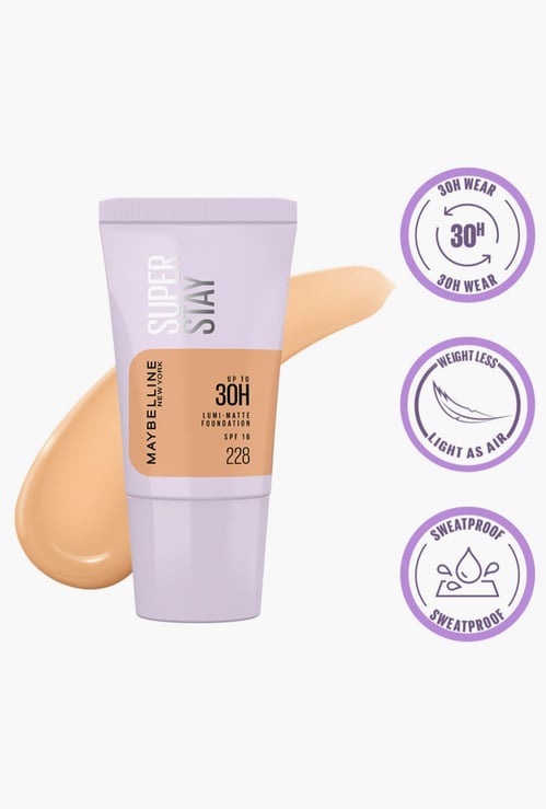MAYBELLINE NEW YORK Super Stay Lumi Matte Liquid Foundation - 228 - 18ml