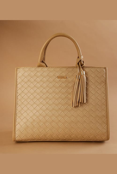CODE Woven Handheld Bag