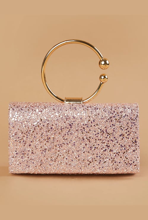 CODE Embellished Envelope Clutch