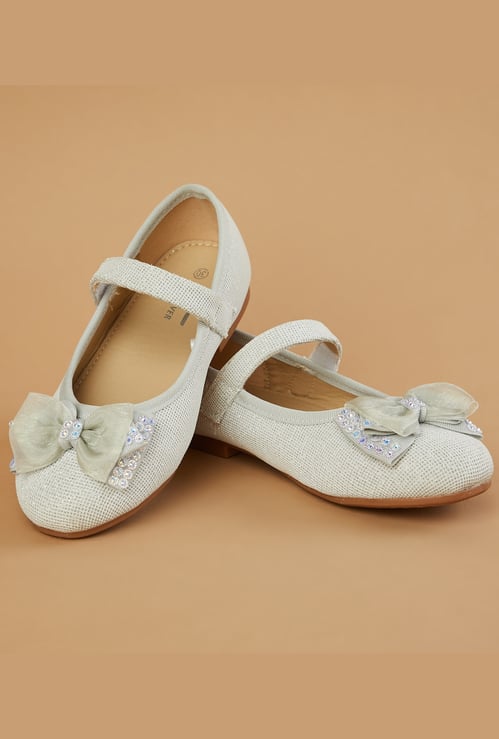 FAME FOREVER Embellished Ballerinas