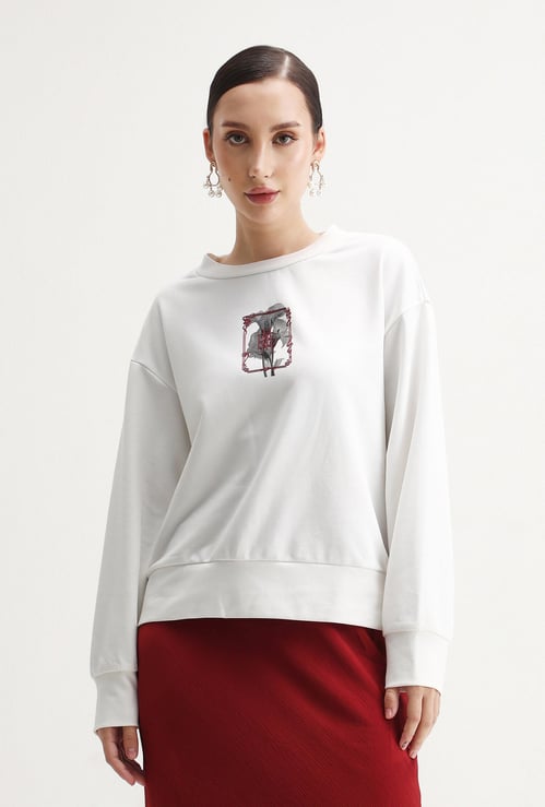 RAREISM Printed Sweatshirt