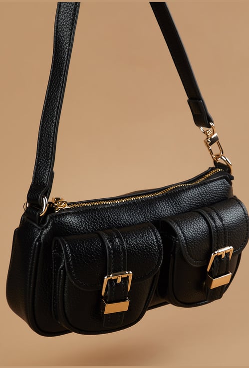 GINGER Textured Sling Bag