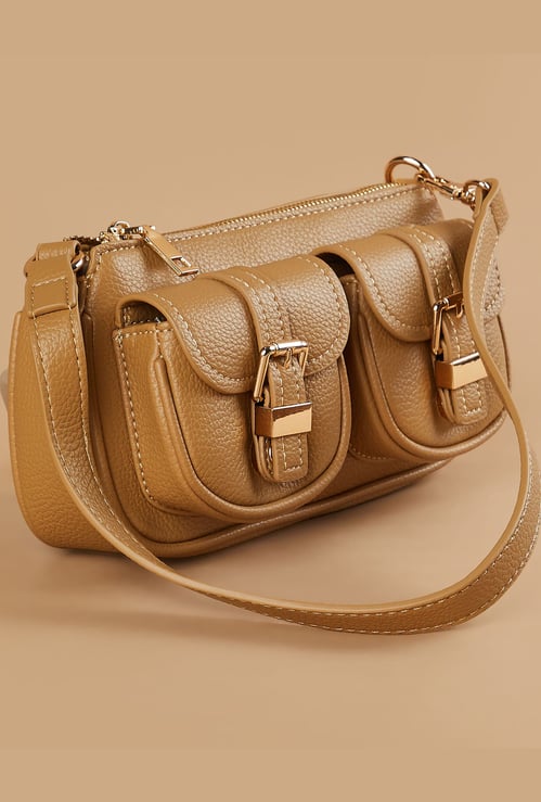 GINGER Textured Sling Bag