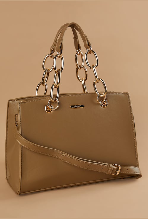 GINGER Solid Handheld Bag