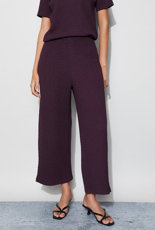 CODE Textured Trousers