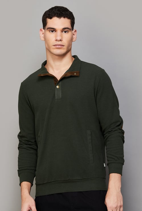 FAHRENHEIT Textured Sweatshirt