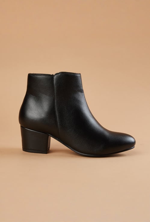 GINGER Block Heel Boots