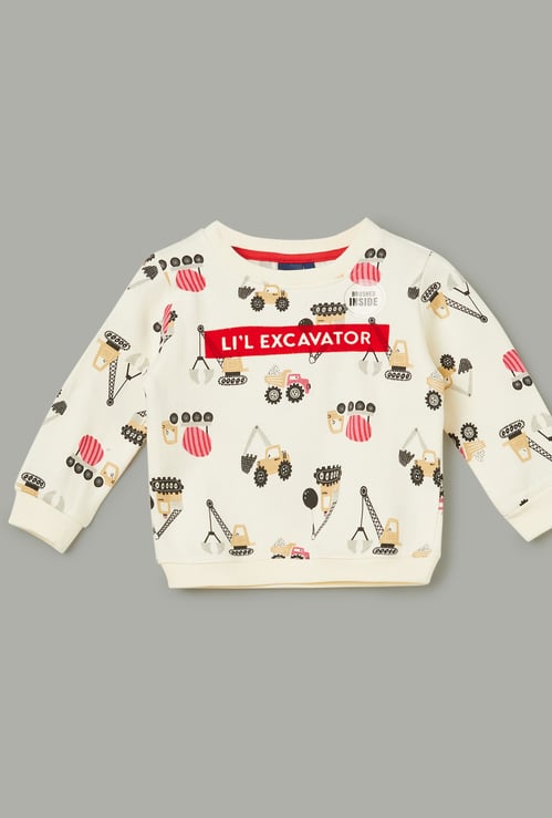 JUNIORS Graphic Print Sweatshirt
