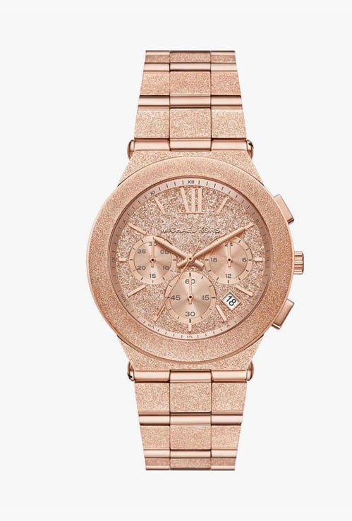 MICHAEL KORS Oversized Billie Frosted Chronograph Watch -  MK7557I