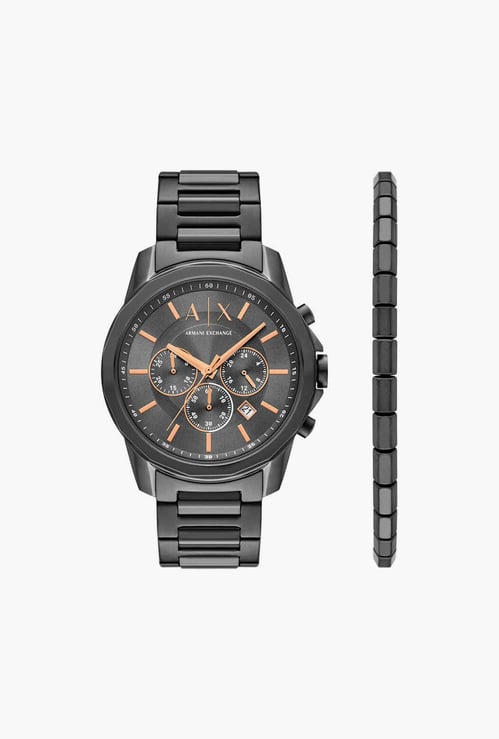 ARMANI EXCHANGE Banks Chronograph Watch Set - AX7170SET