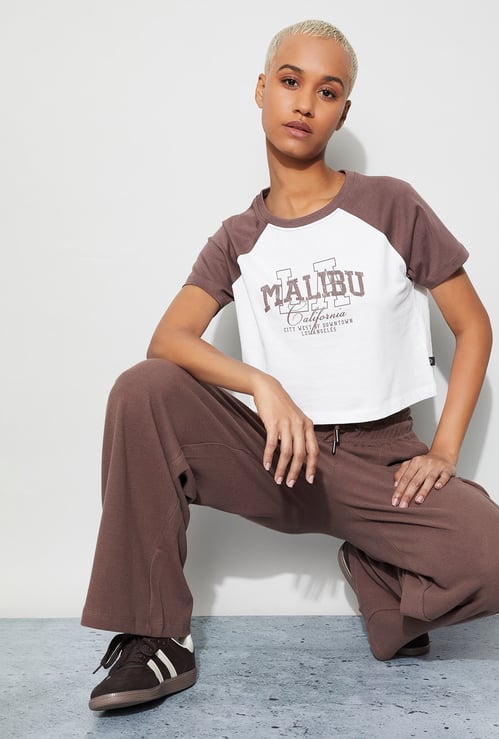 KAPPA Printed Crop T-shirt