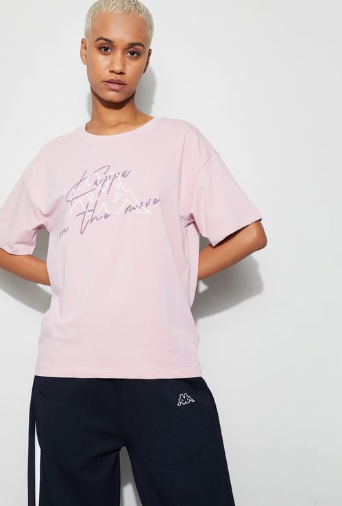 KAPPA Printed Comfort Fit Active T-shirt