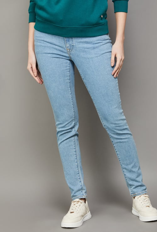 LEVI'S Stonewashed 711 Skinny Fit Jeans