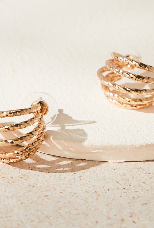 GINGER Half Hoop Earrings