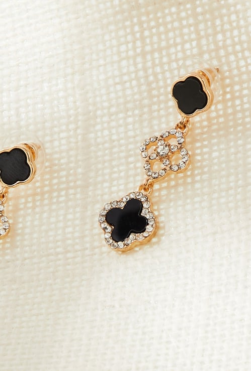 GINGER Embellished Dangler Earrings