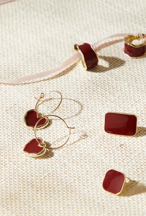GINGER Assorted Earrings - Pack of 5