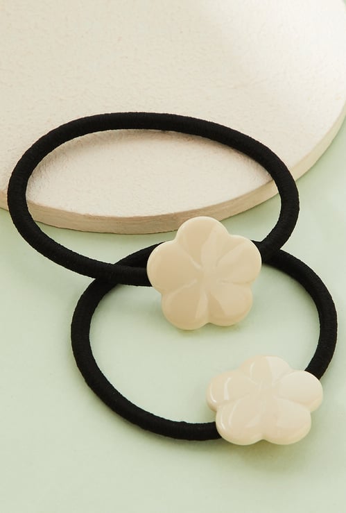 GINGER Floral Hair Bands - Pack of 2
