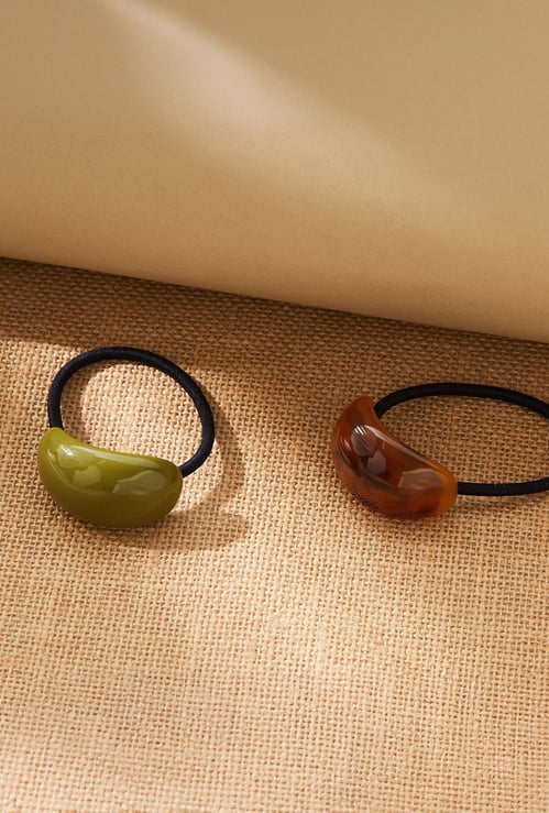 GINGER Arc Detail Hair Band - Pack of 2