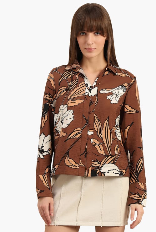 VERO MODA Floral Print Shirt