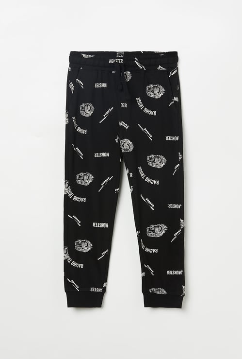 FAME FOREVER Printed Joggers