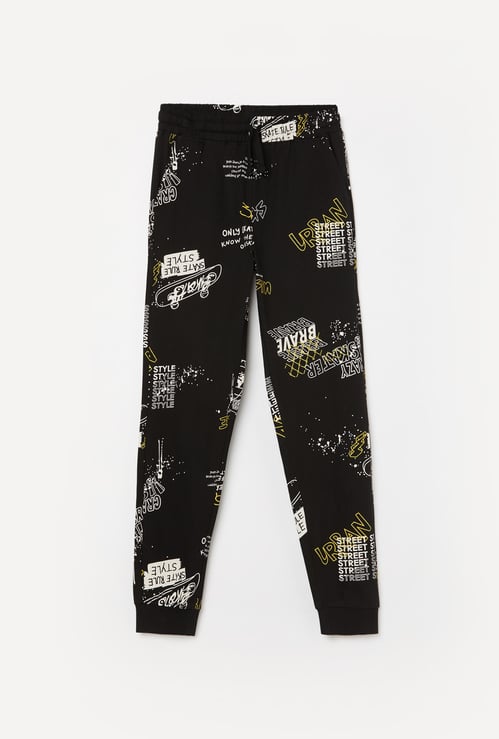 FAME FOREVER Boys Printed Joggers