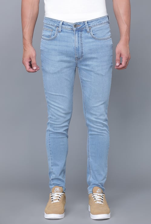 UNITED COLORS OF BENETTON Mid-Rise Regular Tapered Jeans