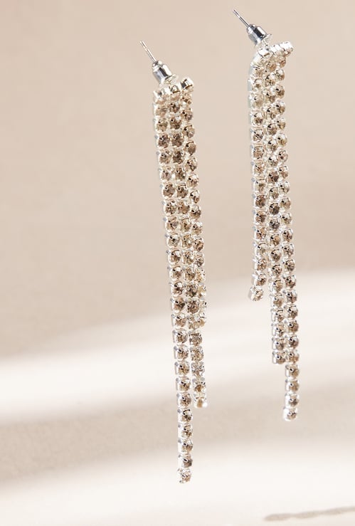 GINGER Embellished Dangle Earrings