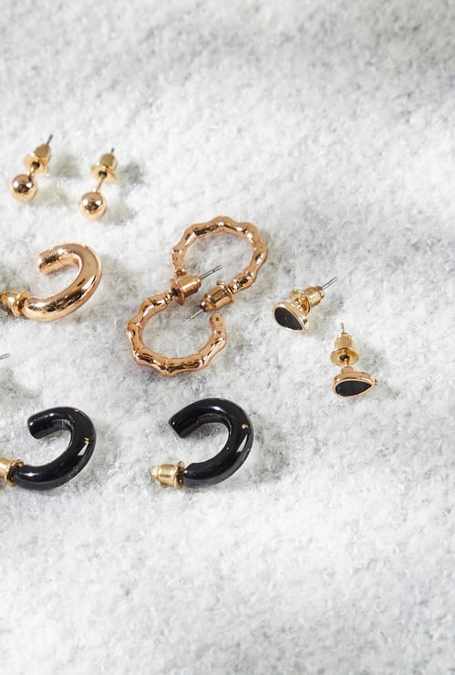 GINGER Assorted Earrings - Pack of 6