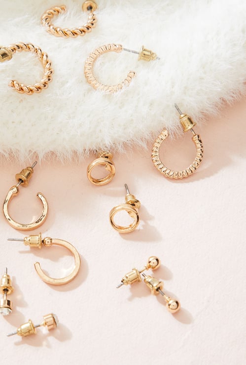 GINGER Assorted Earrings - Pack of 6