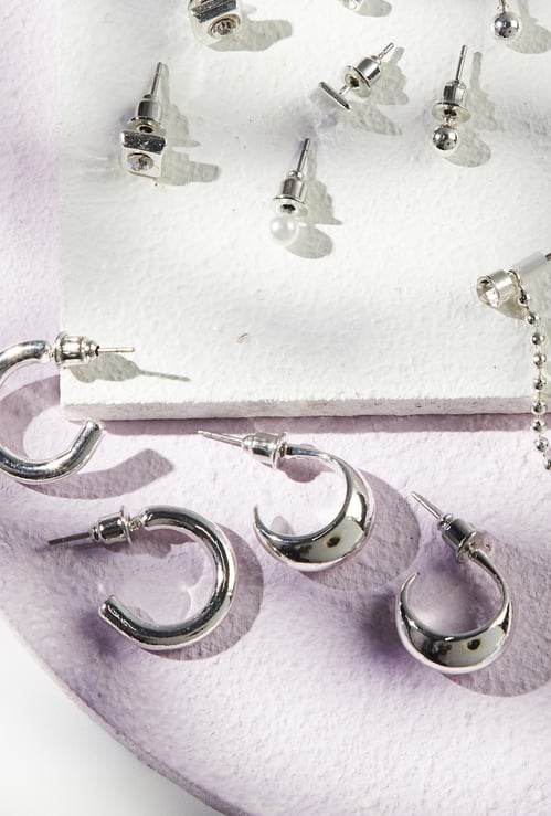 GINGER Embellished Earrings - Pack of 9