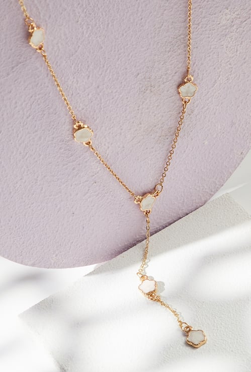 GINGER Embellished Chain Necklace