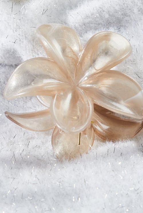 GINGER Floral Claw Clip
