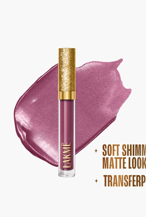 LAKME Be-jewel Shimmer Lip Liquid - 501 Rose Quartz - 3.5ml