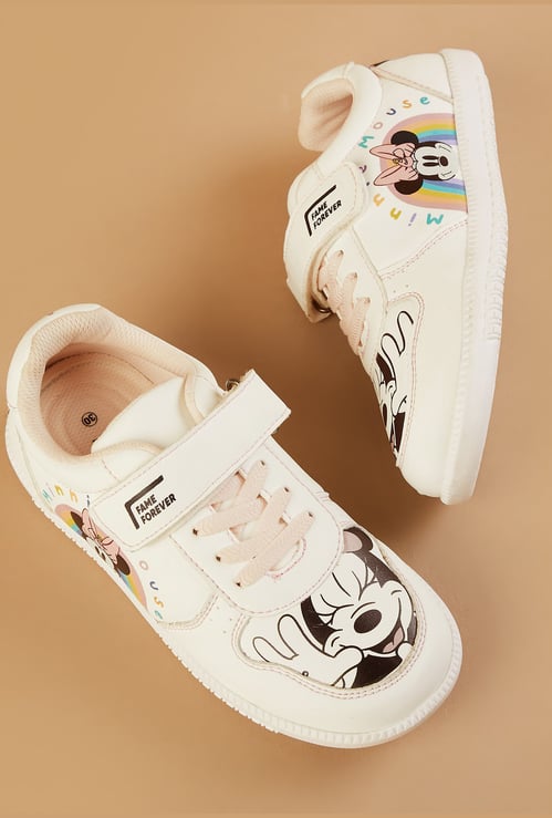 FAME FOREVER Girls Girls Minnie Mouse Print Shoes