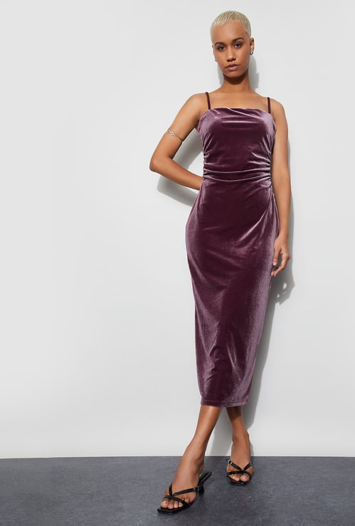 GINGER Textured Bodycon Dress