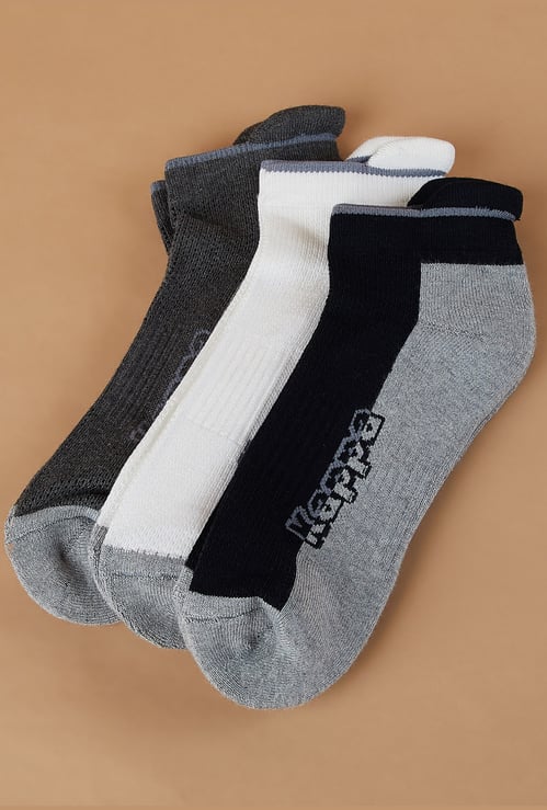 KAPPA Colourblocked Ankle Length Socks - Pack of 3