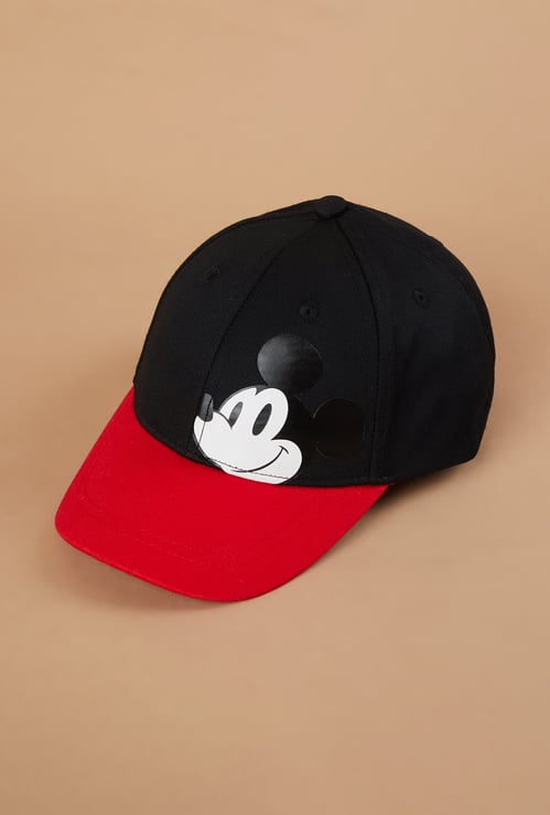 FAME FOREVER Mickey Mouse Print Cap