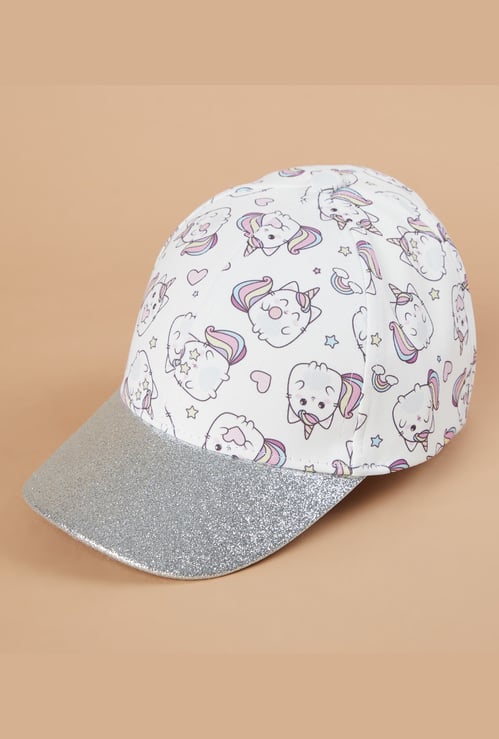 FAME FOREVER Unicorn Print Cap