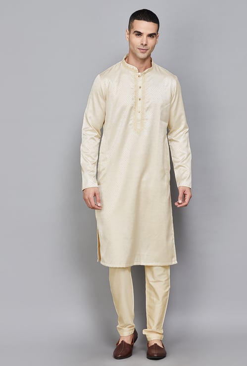 MANYAVAR Woven Kurta Set