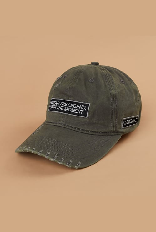 SmileyWorld Applique Baseball Cap