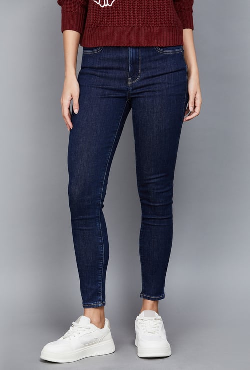 AMERICAN EAGLE Washed Skinny Fit Jeans