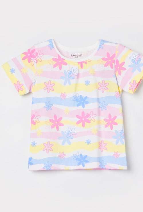 JUNIORS Girls Printed T-shirt
