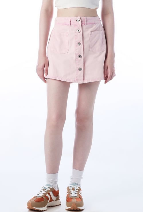 ONLY Washed Denim Skort